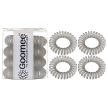 The Markless Hair Loop Set - Charcoal by Goomee for Women - 4 Pc Hair Tie - $140.54 MXN