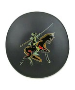 Kroon L’Ancora Knight on Horse Plate – Vtg Dutch Ceramic Art, Mozambique... - $102.38 CAD