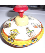 Vintage Ohio Art Yellow Tin Top - $5.99
