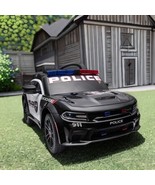 Licensed Dodge Charger,12v Kids ride on police car W/Parents Remote Control - £163.42 GBP