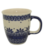 Manufaktura Boleslawcu Polish Pottery Coffee Cup (Swan Lake) Mug - £11.03 GBP