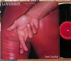 Loverboy Get Lucky Vinyl LP Columbia FC 37638 1st Press Working For the Weekend - £12.73 GBP