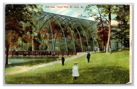 World&#39;s Largest Bird Cage Forest Park St Louis Missouri UNP DB Postcard N19 - £2.30 GBP