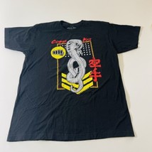 Cobra Kai Karate Kid Shirt Black Fifth sun Snake Tee 2020 Mens L - £9.62 GBP