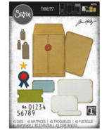 Collector Die Set. Tim Holtz Thinlits 665926 - $29.95
