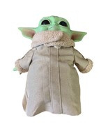 Mattel Star Wars Mandalorian Grogu Baby Yoda Plush Body Plastic Head 12.... - $11.88