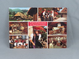 Vintage Postcard - Open Air Musuem of Vogtsbauernhof - Metz Tubingen - $20.53 CAD