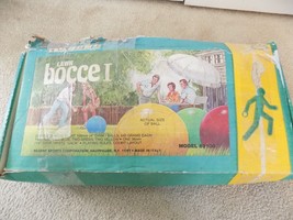 Vintage Lawn Bocce I Lawn Bowling Game #63100--FREE SHIPPING! - £35.52 GBP
