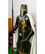 Medieval Templar full body Armour Suit with antique finish armour - £863.67 GBP