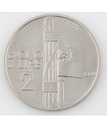 1924 Italie 2 Lire Italien Haut Grade Pièce de Monnaie - $156.52 CAD