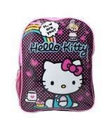 Hello Kitty Sanrio Backpack Pink Keropi Friends School Bag 15x12x5 NEW w... - £11.39 GBP