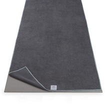 Gaiam Yoga Mat Towel Microfiber Mat-Sized Yoga Towel for Hot Yoga (68&quot; L x 24&quot; W - £29.88 GBP
