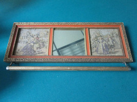 Mid Century Hanger Mirror And Tapestry 17 X 8&quot; [*RACK15] - £99.52 GBP