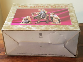 Cracker Barrel Old Country Store The Three Kings Nativity Set (Incomplete) - £15.73 GBP