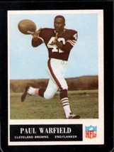 1965 Philadelphia #41 Paul Warfield Exmt+ (Rc) Browns Hof *XR27136 - £155.00 GBP