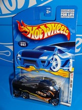 Hot Wheels 2000 First Editions #22 Cabbin&#39; Fever Black w/ PR5s 2001 Style Board - £1.95 GBP