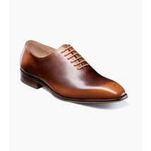 Stacy Adams Hallquist Plain Toe Oxford Shoes Leather Toffee 25742-235 image 11