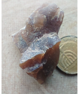 Natural MINERAL Rough Raw FLINT Ancient Stone Rock Modiin Israel #130 - £1.28 GBP