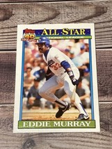 1991 Topps Eddie Murray ALL-STAR #397 Dodgers - £1.19 GBP