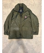 Stearns Type III Flotation Coat Jacket SZ Large 44-46 Vtg Green Full Zip... - $39.59