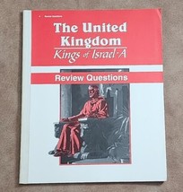 Abeka A Beka Book UNITED KINGDOM Kings of Israel A REVIEW QUESTIONS pb 5... - $6.64