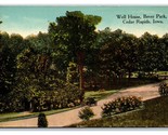 Well House Bever Park Cedar Rapids Iowa IA UNP DB Postcard Y4 - $4.90