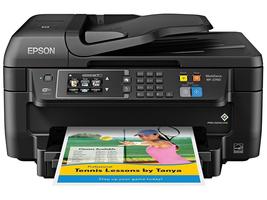 Epson WF-2760 All-in-One Wireless Color Printer Scanner, Copier, Fax, Et... - £314.27 GBP