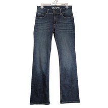 Wrangler Boot Cut Jeans Juniors 7 30x32&quot; Dark Wash Stretch Denim Western... - €17,26 EUR