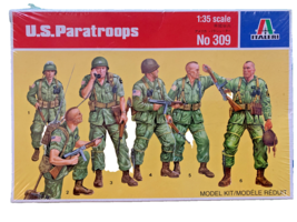 Italeri U.S.Paratroops “Screaming Eagles” 1/35 Scale Model Kit - $555.54 MXN