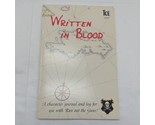 Written In Blood Run Out The Guns! RPG Book ICE - $17.10