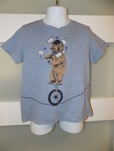 Hanna Andersson Bear on a Unicycle Blue Short Sleeve T-Shirt Size 90 (3) Boy&#39;s - £13.49 GBP