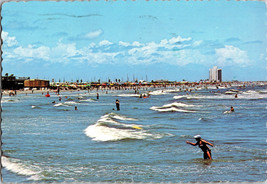 Vtg Postcard Galveston Island, gulf of mexico fun in the sun Postmarked 1981 - £5.16 GBP