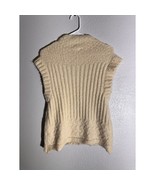Hem and Thread Cream Knit Sleeveless Cowl Neck Sweater Vest - Size M - €20,41 EUR Hem and Thread Cream Knit Sleeveless Cowl Neck Sweater Vest - Size M - €20,41 EUR