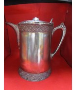 Meriden silverplate coffee pot with ceramic insert c1800 - €156,32 EUR