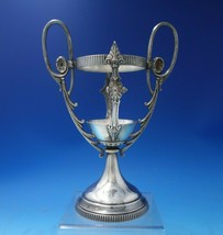 Simpson Hall and Miller Silverplate Vase Holder 10&quot; x 7 1/4&quot; c.1900 (#5435) - £125.82 GBP