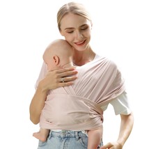 Baby Carrier Wrap，Easy To Wear Baby Sling Wrap, Newborn To Toddler Carri... - £32.48 GBP