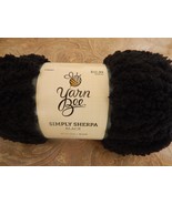 Yarn Bee Simply Sherpa Yarn “Black” - $17.58 CAD