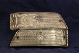 Set of OEM 1958 LH &amp; RH Ford Parking Light Lens FPT-58 FIT ALL BUT Thund... - $48.59