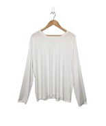 Bestee By Maevn Womens Long Sleeve Round Neck Underscrub Tee White 3XL - €16,13 EUR