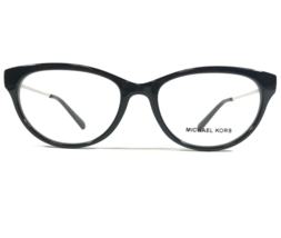 Michael Kors MK 8003 Courmayeur 3005 Eyeglasses Frames Black Silver 53-17-140 - $41.89