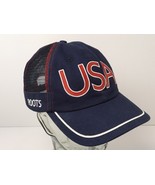 Roots Team USA Olympic Hat 2004 Olympics Athens Embroidered Adjustable E... - $19.75