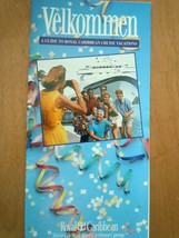 Velkommen A Guide To Royal Caribbean Cruse Vacations Booklet - £3.92 GBP