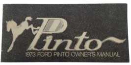 Ford Pinto Car Owners Manual 1973 Glove Box Book Vintage 1970s - $7.99