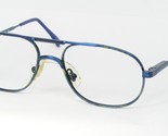 NOS Essilor EE Mod 189 222 Blau Bunt Brille Brillengestell 49-16-130mm - $46.63