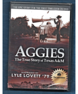 Factory Sealed DVD-Aggies-True Story of Texas A &amp; M-Narrated by Lyle Lovett - $17.15