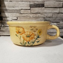 Treasure Craft Wildflowers Soup Mug Bowl - 5 1/4&quot; #858 Usa Crockery Inc - £10.16 GBP