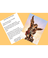Saint Michael Prayer Card - $4.95+