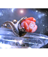HAUNTED RING THE ENCHANTED ROSE OF LOVE HIGHEST LIGHT COLLECTION MAGICK - $567.77
