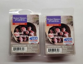 Candied Cranberries Better Homes and Gardens 2 Packs Scented Wax Cube Melts - $9.89