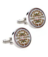 SGT PEPPERS LONELY HEARTS CLUB BAND CUFFLINKS Beatles Classic Rock Sergeant - €13,79 EUR